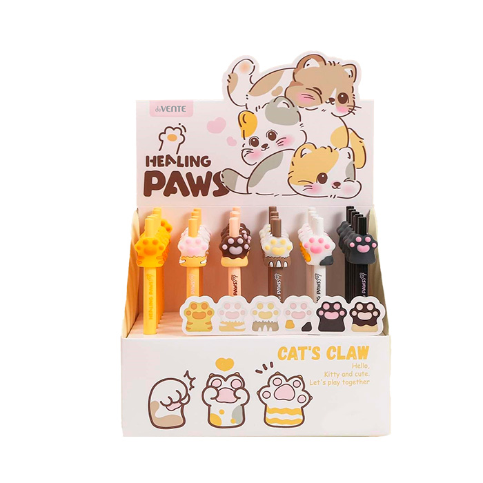 Ручка шариковая автоматическая подарочная 'deVENTE. Cat Paw', 5070402