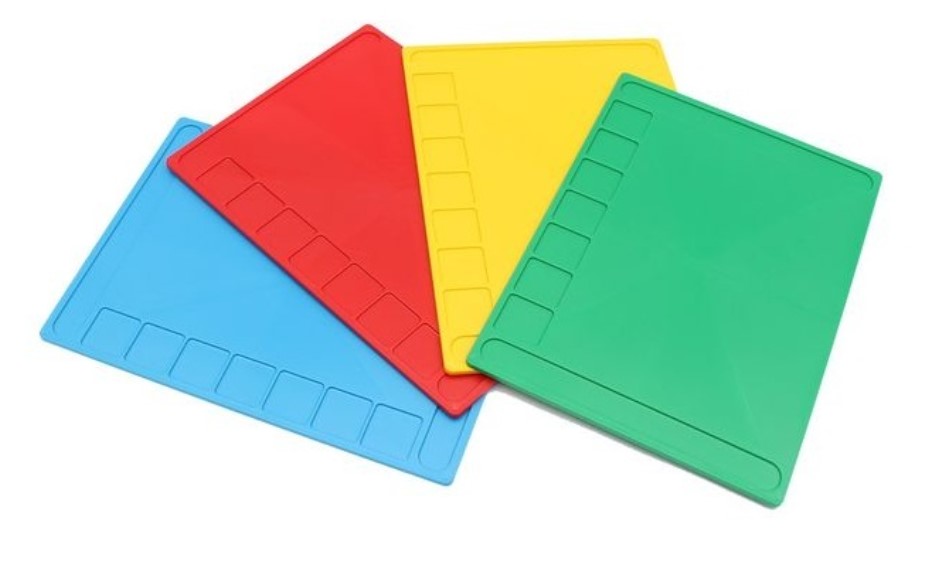 Доска для лепки с выемками, А4 , ассорти, ДЛ-5418