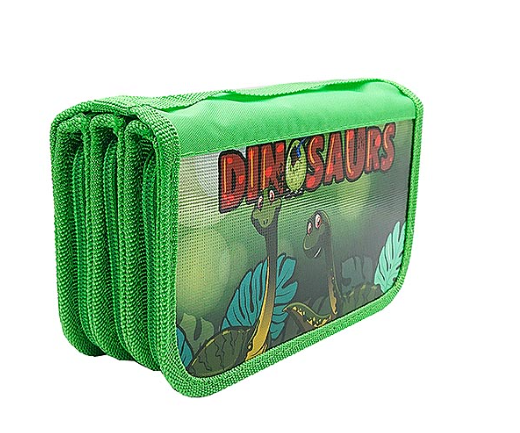 Пенал 3 секции Пчёлка ,'ВЕСЁЛЫЕ ДРУЗЬЯ', ПО-611