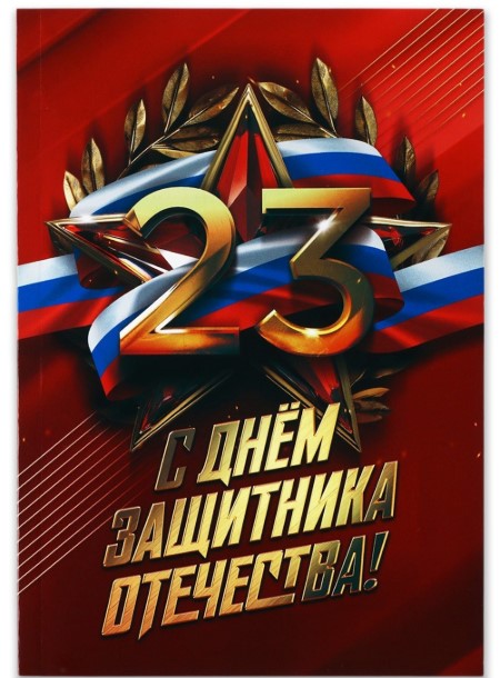 Ежедневник в точку, А5, 64 л, С днем защитника отечества, 10708603