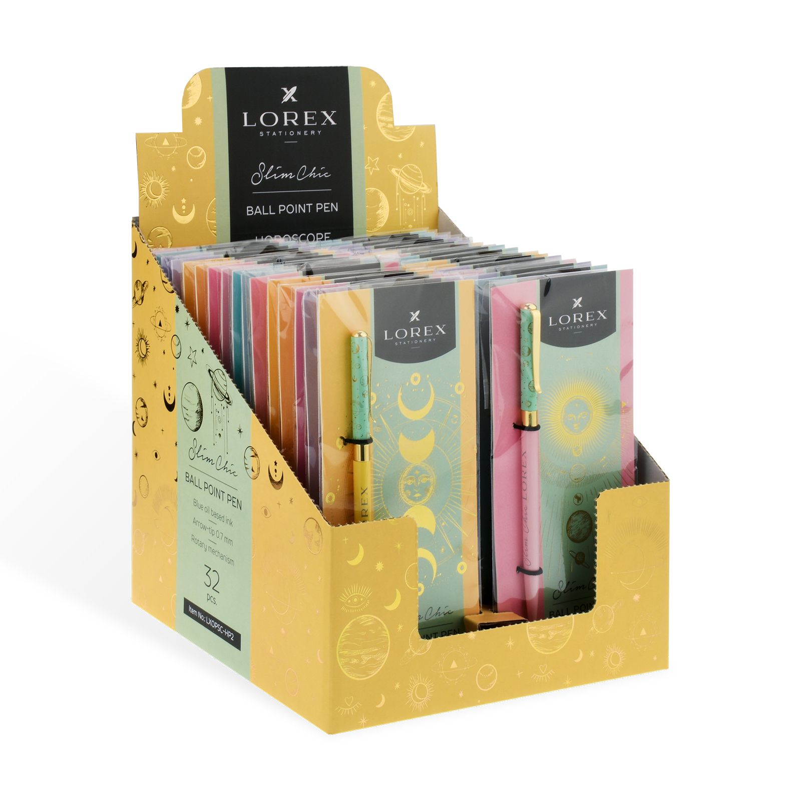 Ручка шариковая автоматическая 'LOREX' 0,7 мм, LXOPSC-HP2