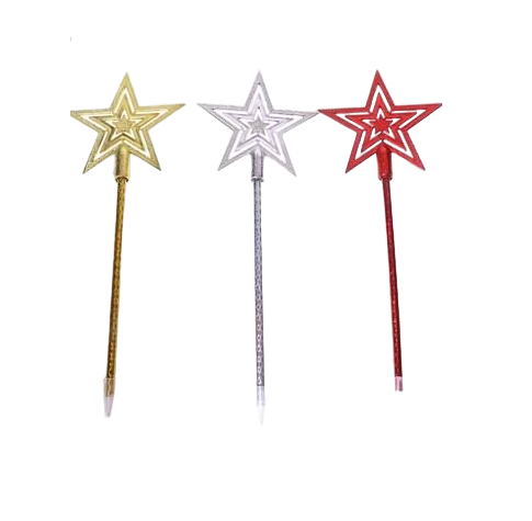 Ручка шариковая STAR, СИНЯЯ, пулевидный пиш.узел 0.7 мм, M-15519