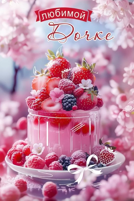 Открытка Любимой Дочке, 50001865