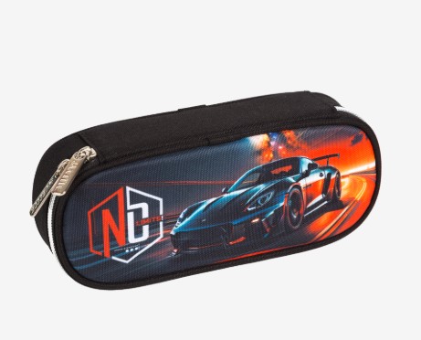 Пенал 'deVENTE. No Limits' 21x8x5 см, овальный для 50 предметов, 7023521