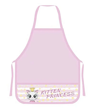 Накидка для труда печать на кармане, KITTEN PRINCESS 2023, НФДТ-5