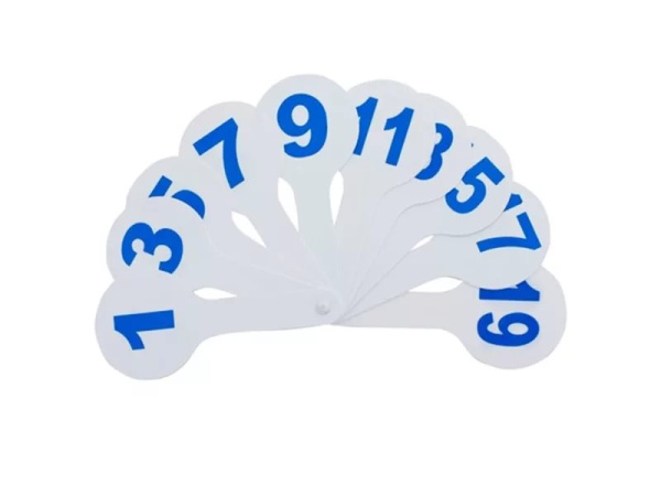 Веер цифр Пчелка, Ц-01